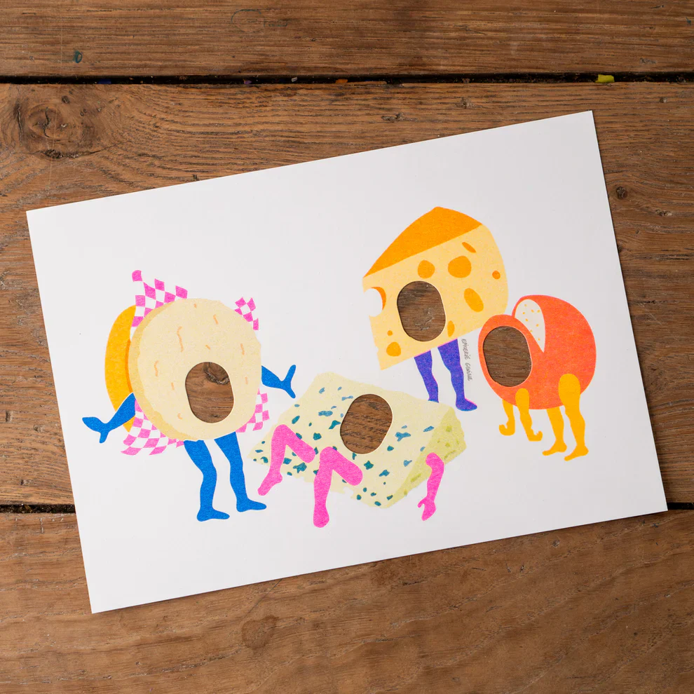 Carte Passe-tête | A5 - plusieurs motifs – Image 5