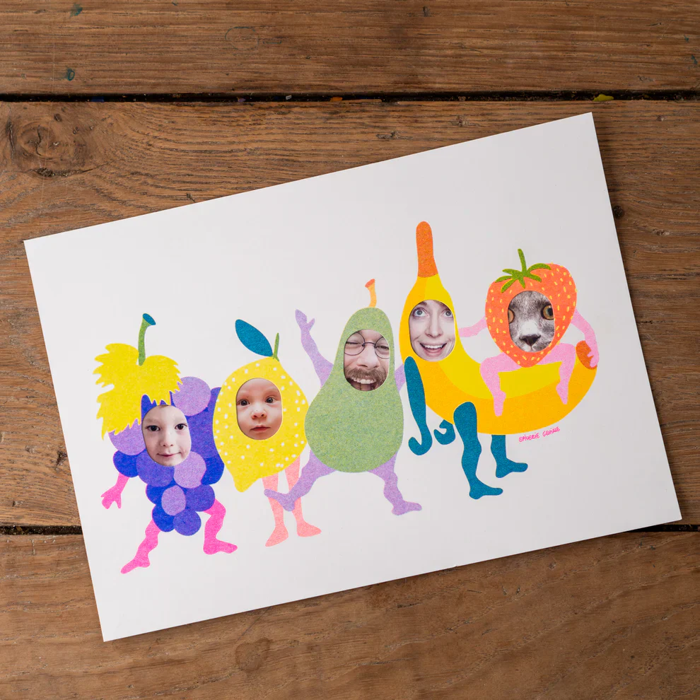 Carte Passe-tête | A5 - plusieurs motifs – Image 7