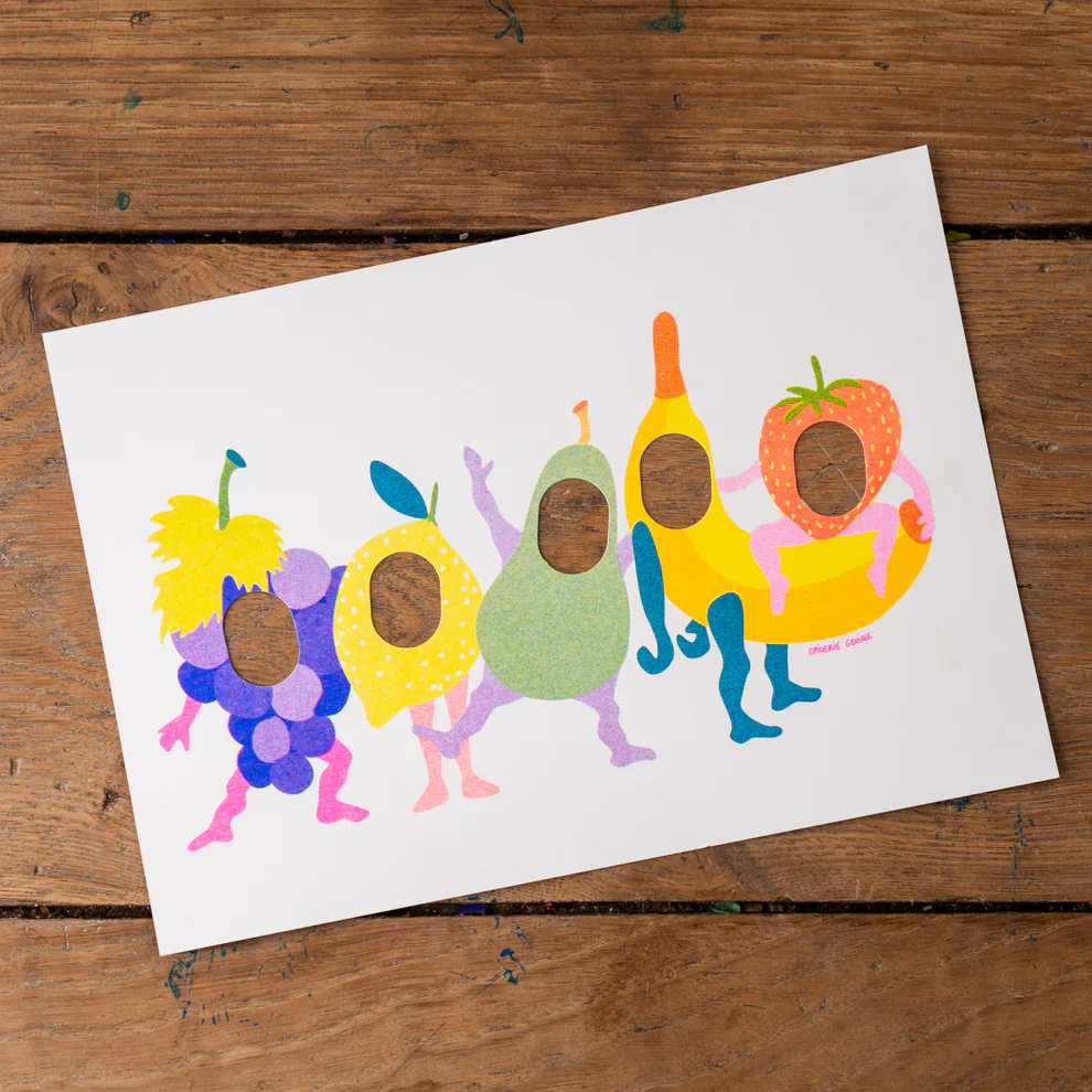 Carte Passe-tête | A5 - plusieurs motifs – Image 8