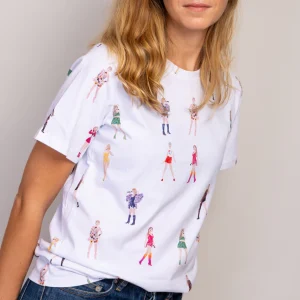 T-shirt GLORIA Blanc "Taylor"