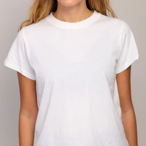 Tee-shirt LUCIE uni Blanc