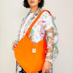 Tote bag COEUR orange