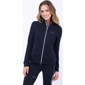 HV Polo - Sweat zippé femme Leah marine