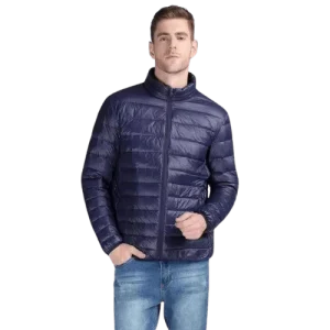 Veste Homme Matelassée Bleu Marine