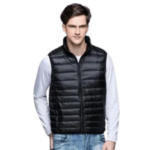 Veste Homme Matelassée Noir