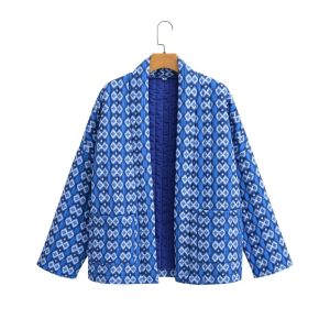 Veste Kimono Bleu