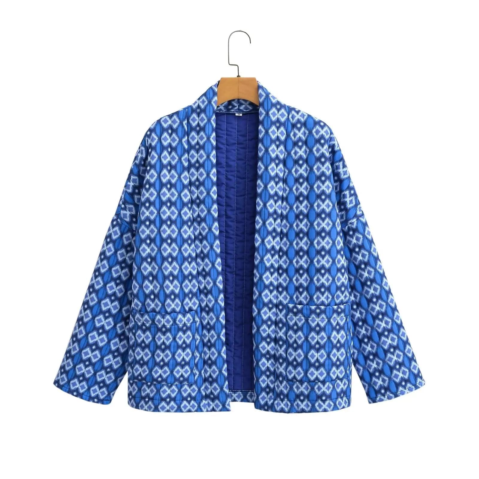 Veste Kimono Bleu