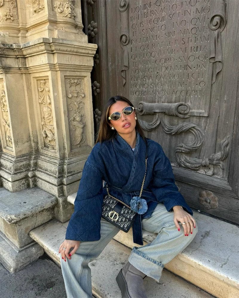 Veste Kimono Femme Chic – Image 7