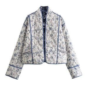 Veste Matelassée Multicolore