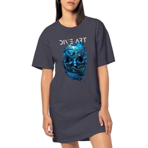 plongeuse holographique dans l'océan profond MacJos